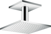 AX ShowerSolutions Głowica prysznicowa 250/250 1jet z przyłączem sufitowym, Chrom