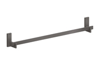 AX Universal Rectangular Wieszak na ręcznik kąpielowy 800 mm, Czarny Chrom Szczotkowany