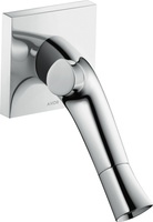 AX Starck Organic 2-uchwytowa bateria umywalkowa z wylewką 187 mm, ścienna, podtynkowa, Chrom