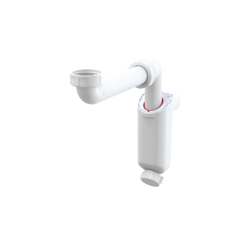 Półsyfon meblowy umywalkowy DN 40 z nakrętką 5/4"