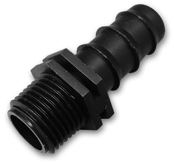 Łącznik GZ 3/4", wtyk na wąż 16mm
