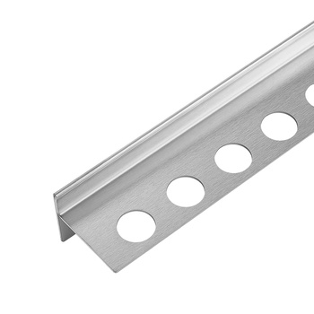 Listwa spadkowa podłogowa lewa 120 cm inox