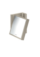 AX Universal Rectangular Lusterko kosmetyczne, Nikiel Szczotkowany