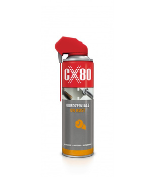 Odrdzewiacz 500ml DUO-SPRAY ON RUST z aplikatorem CX80