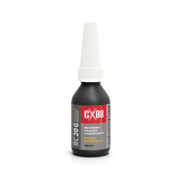 CX80 RC20G KLEJ ANAEROBOWY 10ML ZIELONY – Do montażu łożysk i pierścieni