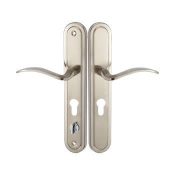 IRMA klamka zewnętrzna - prawa na szyldzie długim na wkładkę