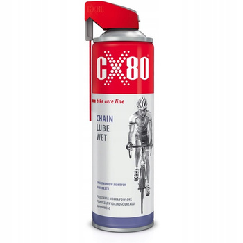 Smar mokry do łańcucha rowerowego CX80 Bike Chain Lube Wet 500 ml