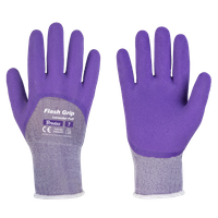 Rękawice ochronne FLASH GRIP LAVENDER FULL, rozmiar 8