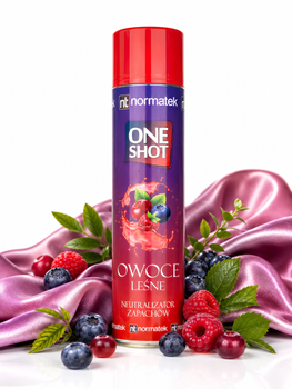 NORMATEK One Shot Owoce Leśne neutralizator zapachów 600 ml