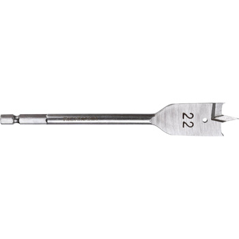 WIERTŁO PIÓRKOWE DO DREWNA 22 MM UCHWYT 1/4'