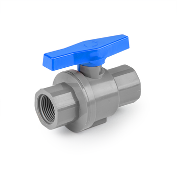 PN10 Zawór kulowy PVC- jednośrubunkowy / GW1/2" / GW1/2"
