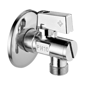 Zawór kątowy kulowy 1/2" - 3/8" - w kartoniku chrom VFA B62K