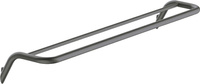 Wieszak na ręcznik podwójny - ścienny titanium ADI D631