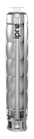 6 SPINOX 60-9 (18,5 kW, 400 V) pompa głębinowa z silnikiem wodnym IPRO