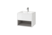 EXCELLENT Tuto Szafka P/U 80 Biały/Beton MLEX.0101.800.WHCO