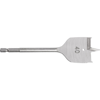 WIERTŁO PIÓRKOWE DO DREWNA 40 MM UCHWYT 1/4'