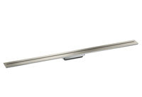 AX Drain Element zewnętrzny odpływu liniowego 1200, montaż przyścienny, Stal Szlachetna Szczotkowana