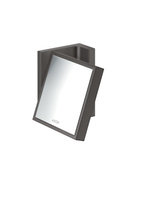 AX Universal Rectangular Lusterko kosmetyczne, Czarny Chrom Szczotkowany