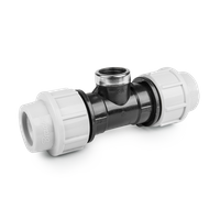 PN16 Tró jnik do rur PE 40mm / GW 1"
